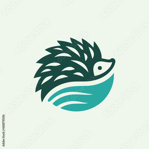 Leaf Hedgehog Logo