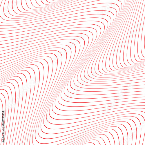 abstract red linear mash pattern design.