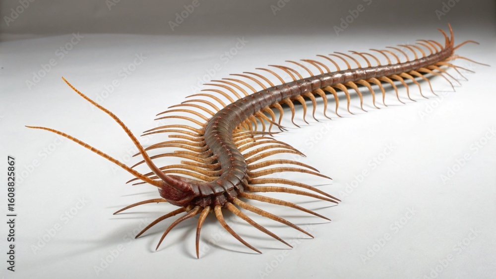 Obraz premium Hallucigenia on studio background