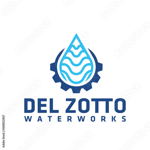 Del Zotto Waterworks Gear Drop