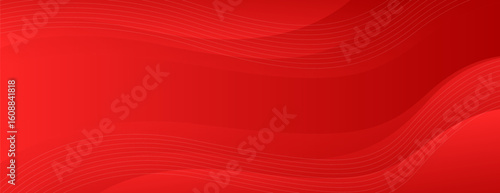 Modern red gradient background with liquid wave shapes. Abstract banner design. Suitable for businesses, sale banners, ads, events, templates, pages, websites, and others