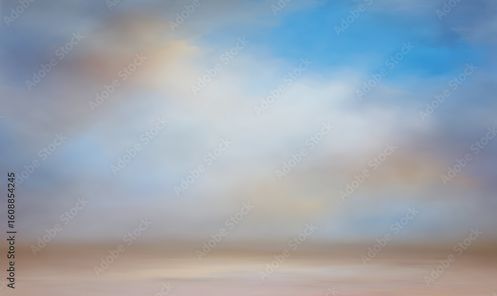 Obraz premium Soft pastel ethereal dreamlike studio scene