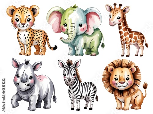 wild animals collection