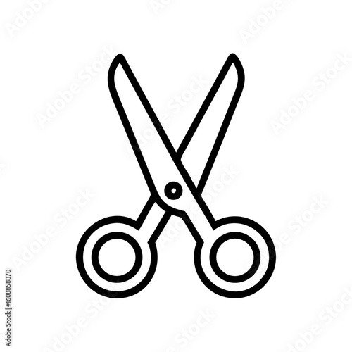 Scissors Icon for Creativity and Crafting Topics