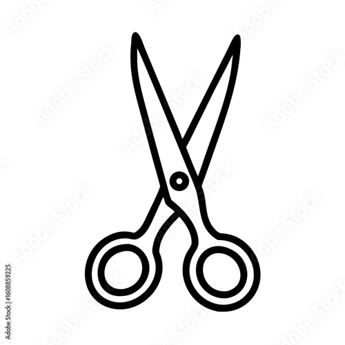 Scissors Icon for Creativity and Crafting Topics