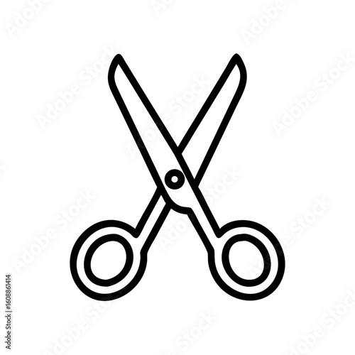 Scissors Icon for Creativity and Crafting Topics