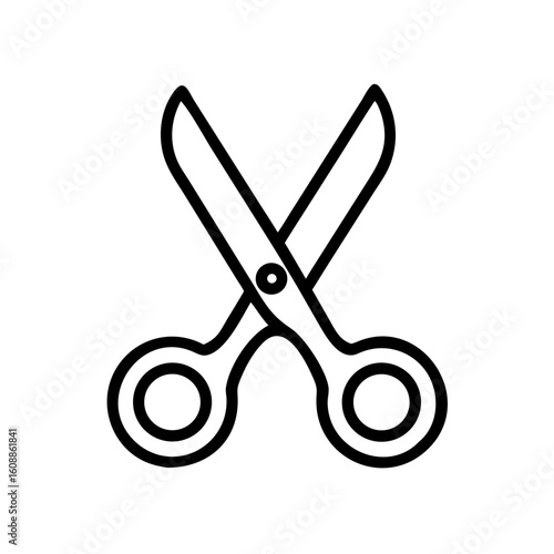Scissors Icon for Creativity and Crafting Topics