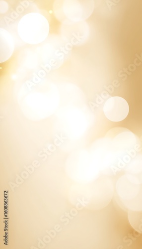 Abstract gold background with blurred lights