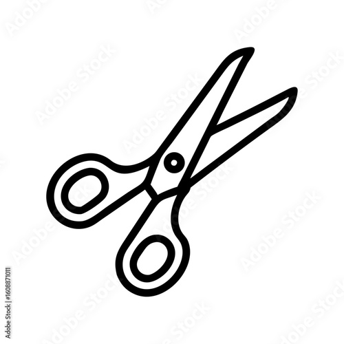 Scissors Icon for Creativity and Crafting Topics