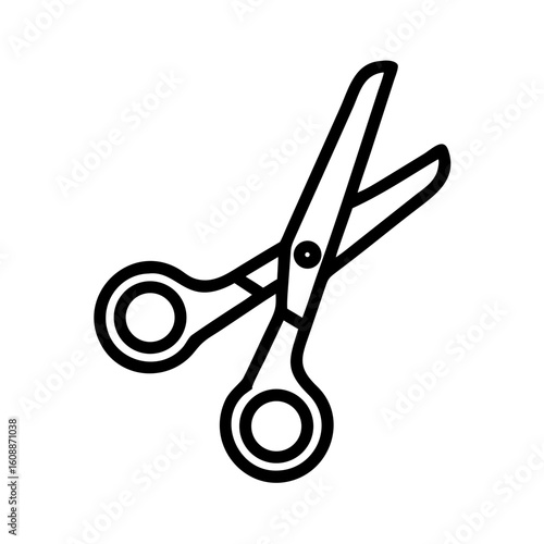 Scissors Icon for Creativity and Crafting Topics
