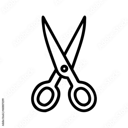 Scissors Icon for Creativity and Crafting Topics