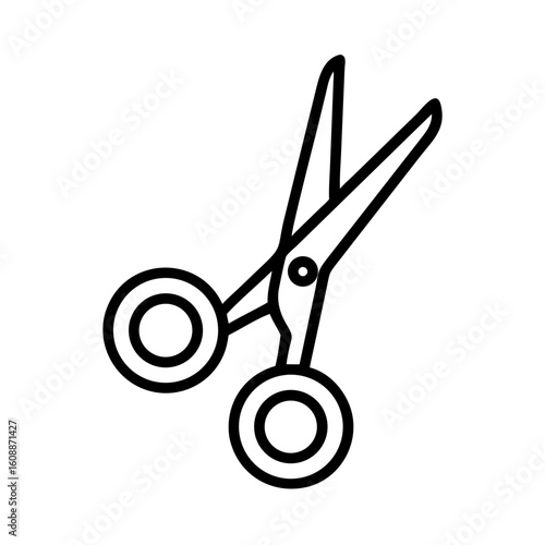 Scissors Icon for Creativity and Crafting Topics