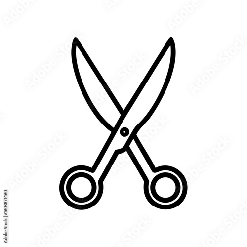 Scissors Icon for Creativity and Crafting Topics