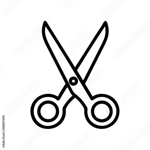 Scissors Icon for Creativity and Crafting Topics