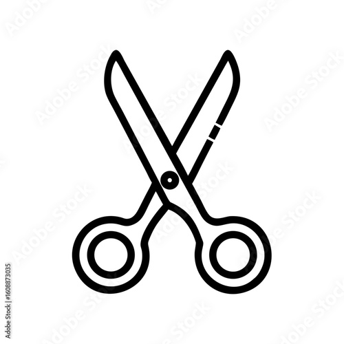 Scissors Icon for Creativity and Crafting Topics