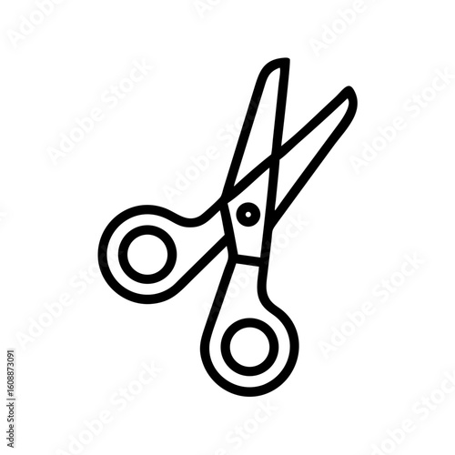 Scissors Icon for Creativity and Crafting Topics