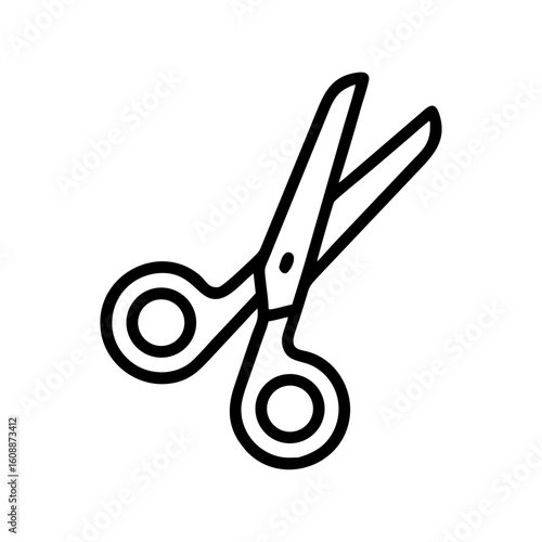 Scissors Icon for Creativity and Crafting Topics