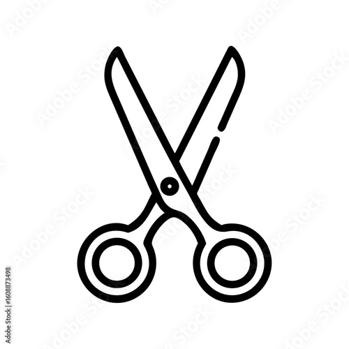 Scissors Icon for Creativity and Crafting Topics