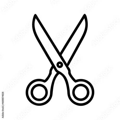 Scissors Icon for Creativity and Crafting Topics