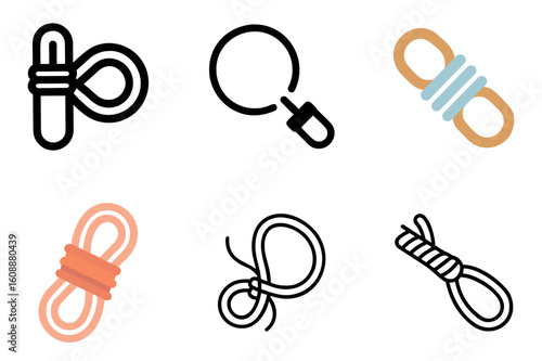 Rope Icon Vector Illustration