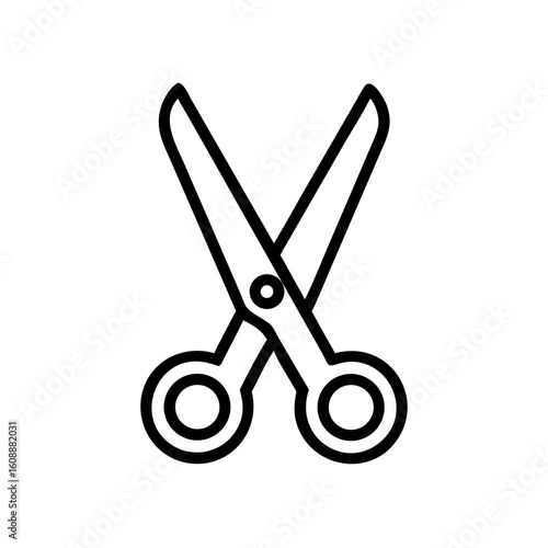 Scissors Icon for Creativity and Crafting Topics