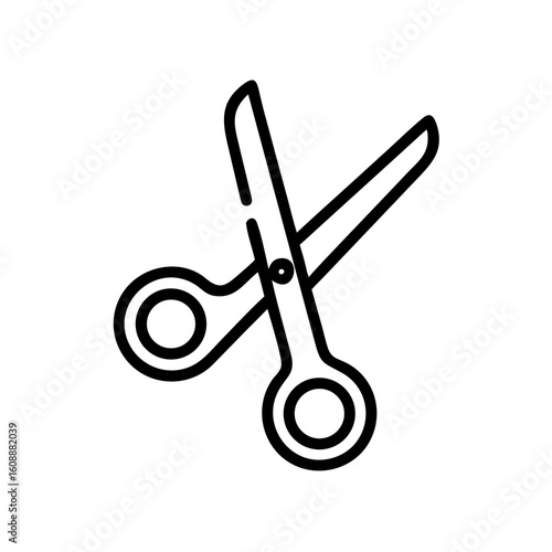 Scissors Icon for Creativity and Crafting Topics