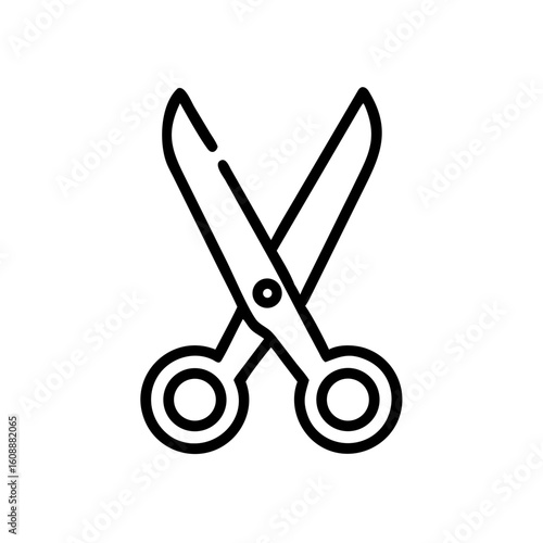 Scissors Icon for Creativity and Crafting Topics