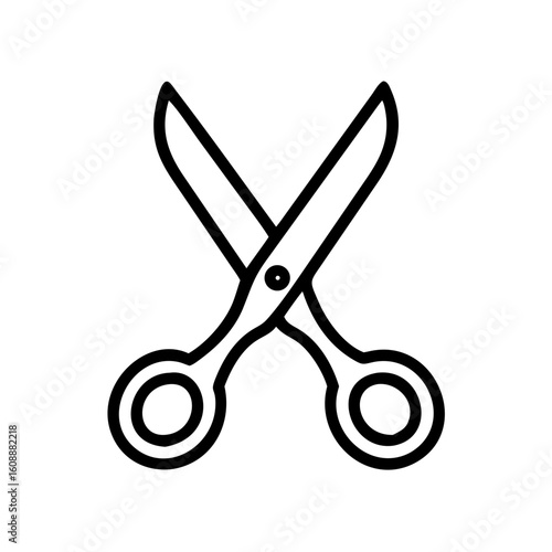 Scissors Icon for Creativity and Crafting Topics
