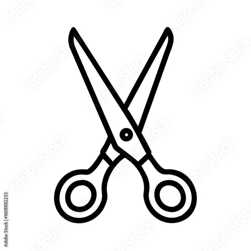 Scissors Icon for Creativity and Crafting Topics