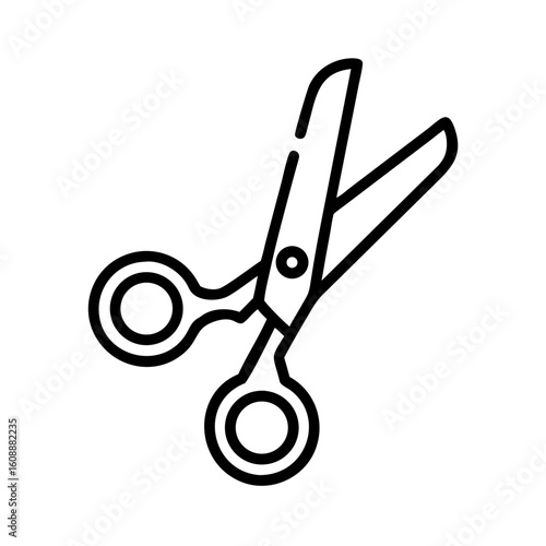Scissors Icon for Creativity and Crafting Topics