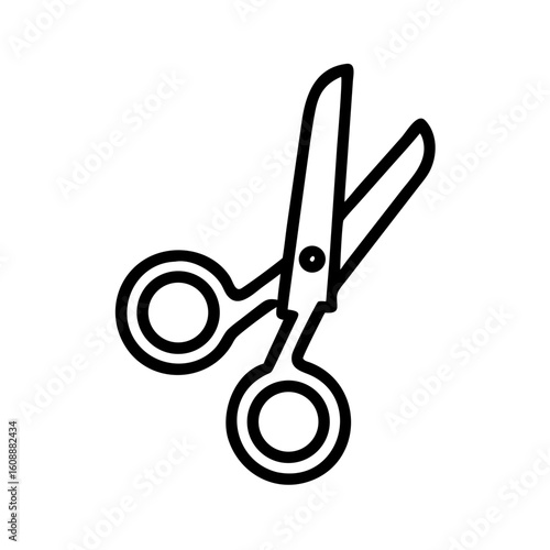Scissors Icon for Creativity and Crafting Topics