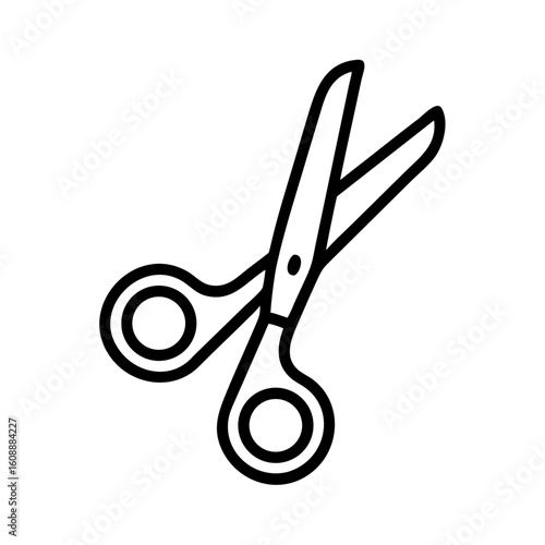 Scissors Icon for Creativity and Crafting Topics