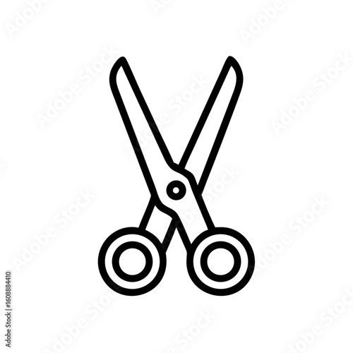 Scissors Icon for Creativity and Crafting Topics
