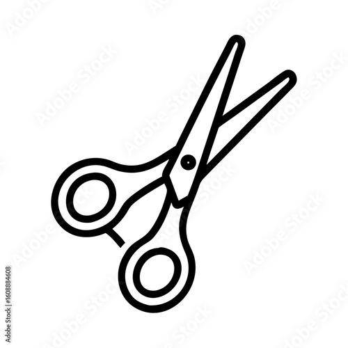 Scissors Icon for Creativity and Crafting Topics