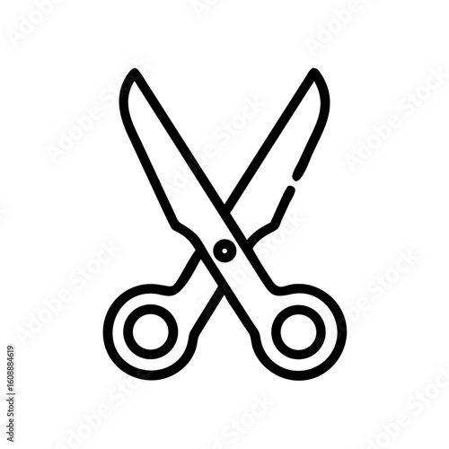 Scissors Icon for Creativity and Crafting Topics