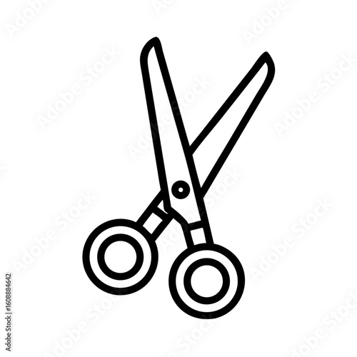 Scissors Icon for Creativity and Crafting Topics