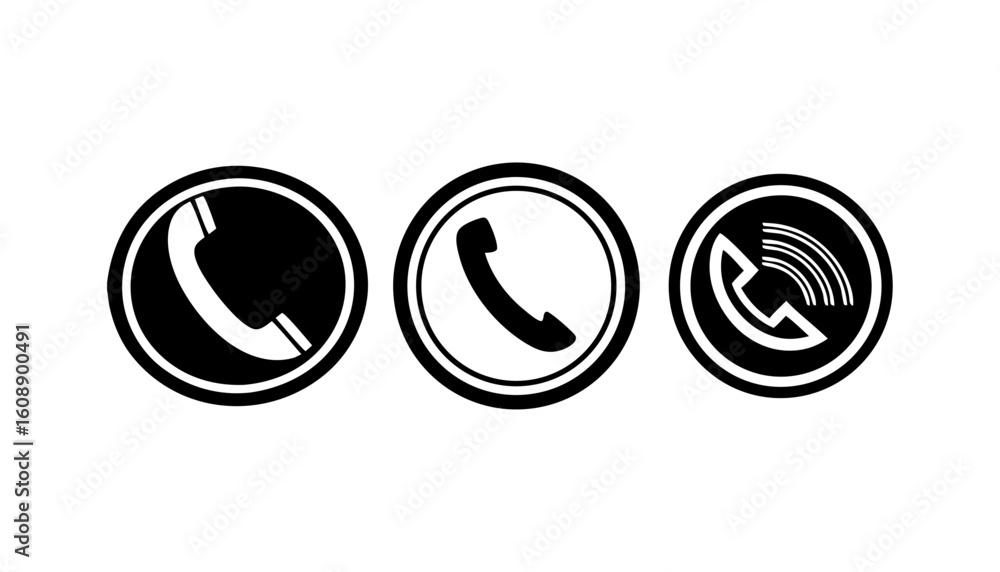 Obraz premium call icons