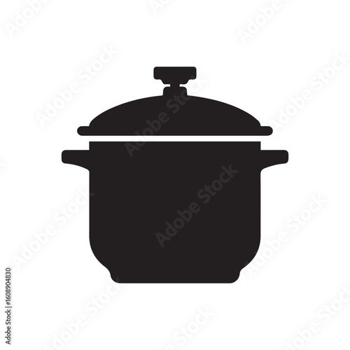 Essential Pressure Cooker Silhouette Icon for Fast and Efficient Cooking