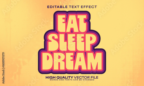Retro classic text effect, editable text effect and vintage 3d font style bold shadow oldschool poster design