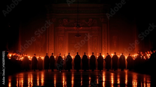 Powerful Easter Vigil with Flames and Paschal Candle Lighting Ceremony