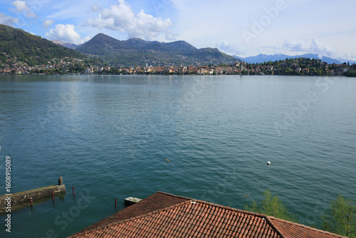 Verbania-Pallanza, vu depuis Isola Madre