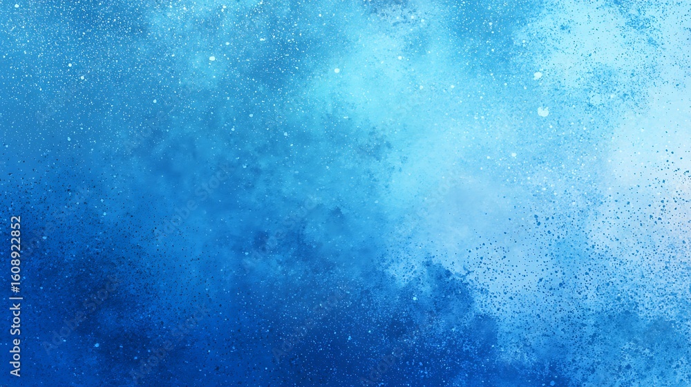 Obraz premium Blue abstract grainy texture background with soft noise effect modern poster design subtle gradient and digital visual style