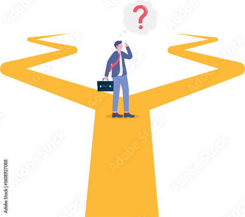Business turning point, break event or change direction,

