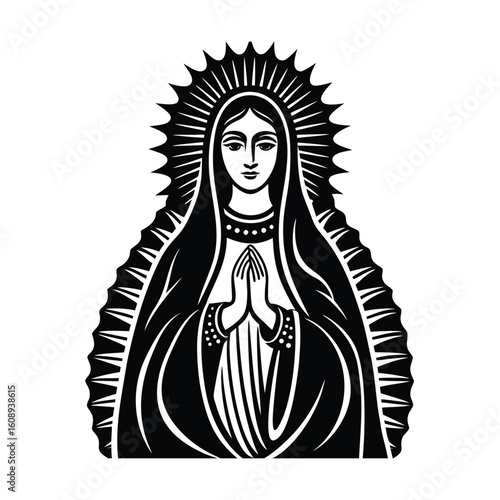 Virgen Maria as Our Lady of Guadalupe