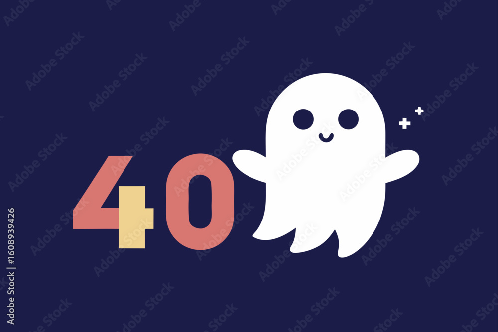 Humorous Lost Ghost 404 Error Page Design Humorous Lost Ghost 404 Error Page Design