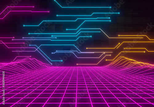 abstract digital background