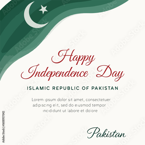 Happy Independence Day to the Islamic Republic of Pakistan – Celebrate 14 August with Patriotism, National Flag, Freedom Spirit, Cultural Events, and Unity