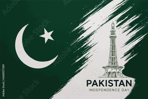 Celebrate Pakistan Independence Day on 14 August with Patriotic Zeal: Flag Hoisting, Minar-e-Pakistan, Cultural Heritage, Freedom Pride, and National Unity