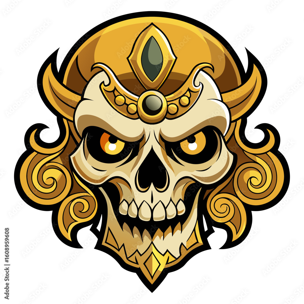 Fototapeta premium skull and crossbones