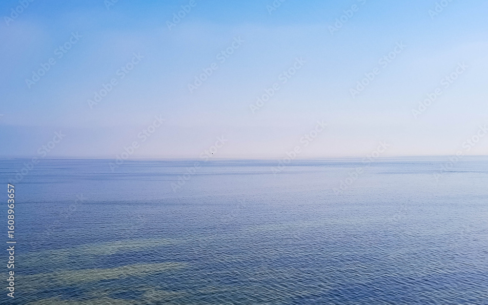 Fototapeta premium Seascape of Baltic Sea stunning natural view.